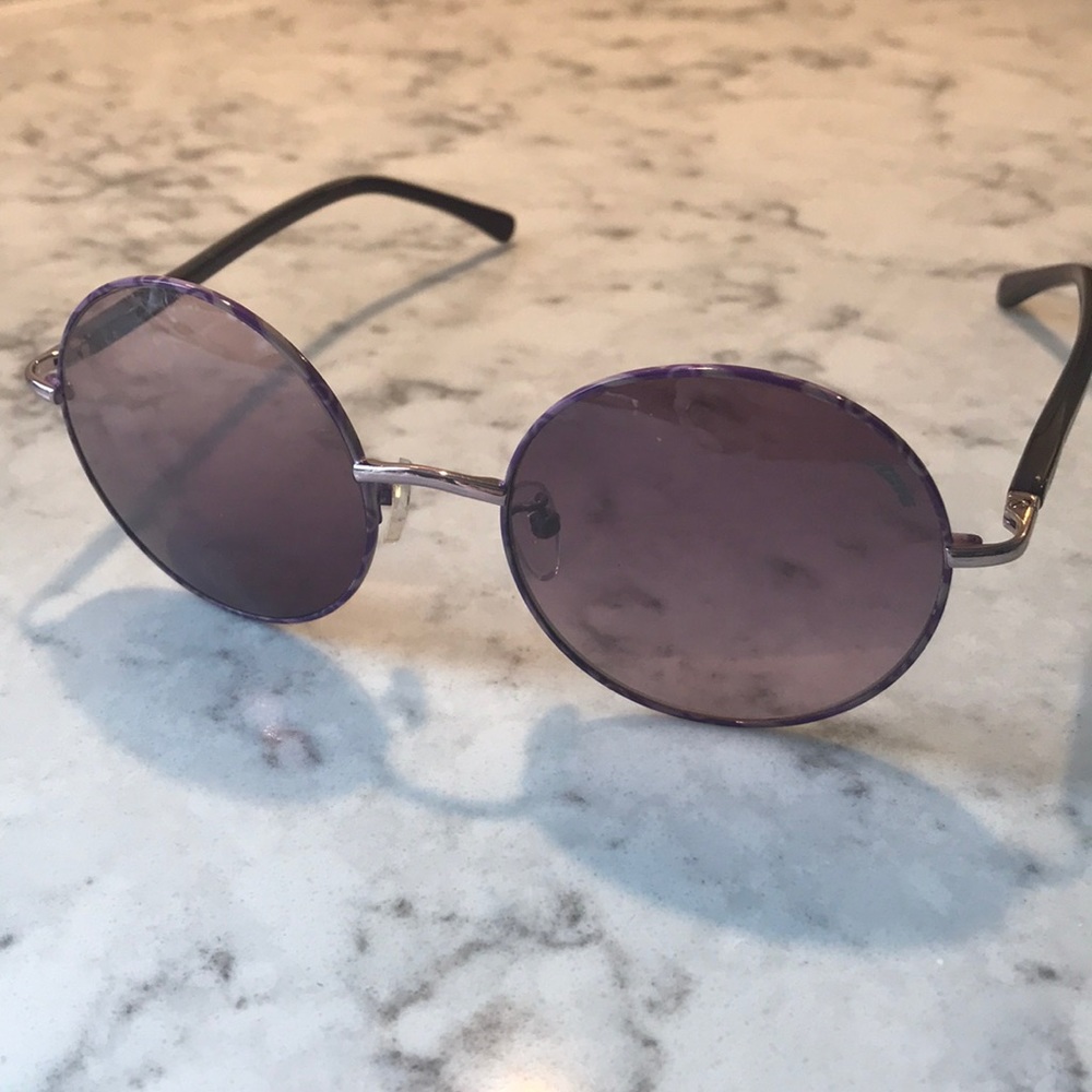 Lavender rimmed sunglasses